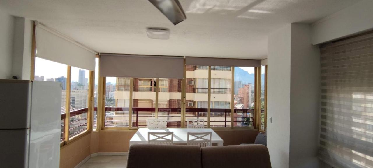 Precioso Apartamento Con Piscina Y Vistas Al Mar Mediterraneo. Benidorm Buitenkant foto