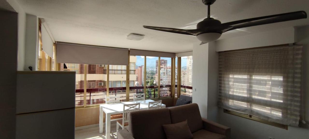 Precioso Apartamento Con Piscina Y Vistas Al Mar Mediterraneo. Benidorm Buitenkant foto